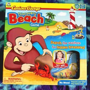 Curious George Discovery Beach Game 2009 I Can Do That Games Pbs Kids